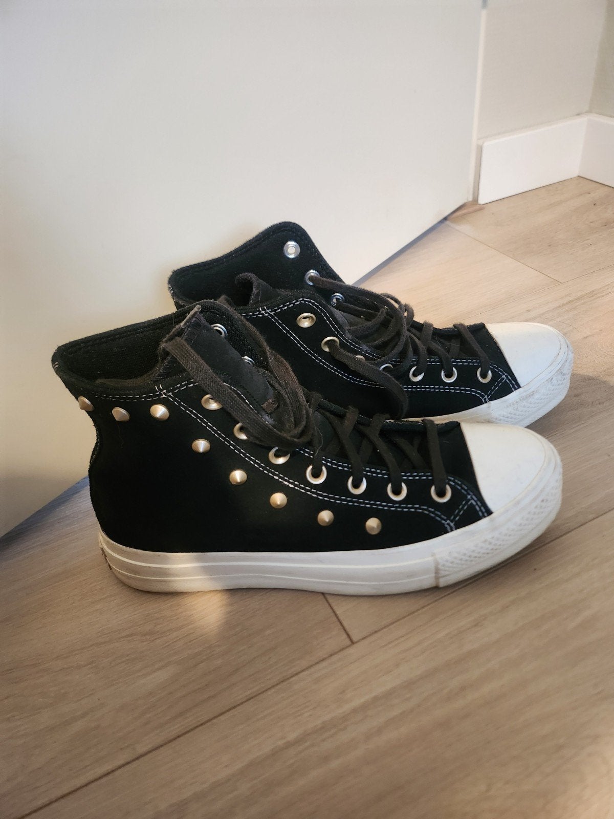 Converse Chuck Taylor All Star Lift high zwart maat 40, Zwart, Converse, Ophalen of Verzenden, Sneakers of Gympen
