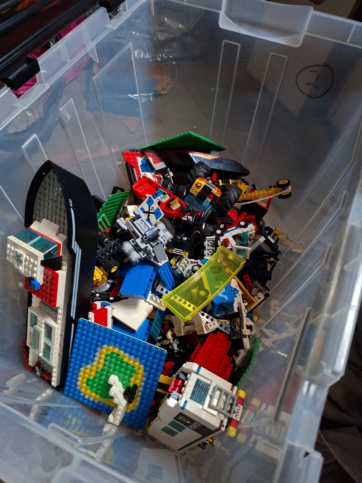 Grote partij LEGO met minifiguren, waaronder piraten, Ophalen of Verzenden, Gebruikt, Lego