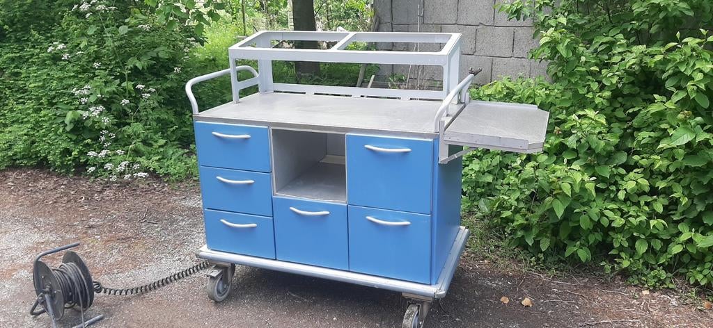 Koeltrolley VEBA MEDITEMP model 2600, Ophalen, 200 liter of meer, 60 cm of meer, 160 cm of meer