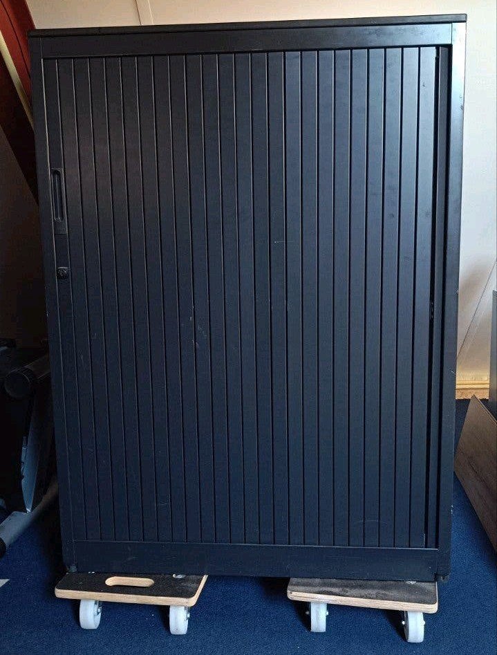 Stalen archiefkast, Ophalen, Gebruikt, 100 tot 150 cm, 50 tot 100 cm