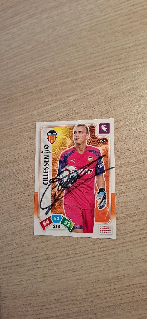 Panini Trading Card handtekening Jasper Cillessen # Valencia, Ophalen of Verzenden, Nieuw, Buitenlandse clubs, Spelerskaart