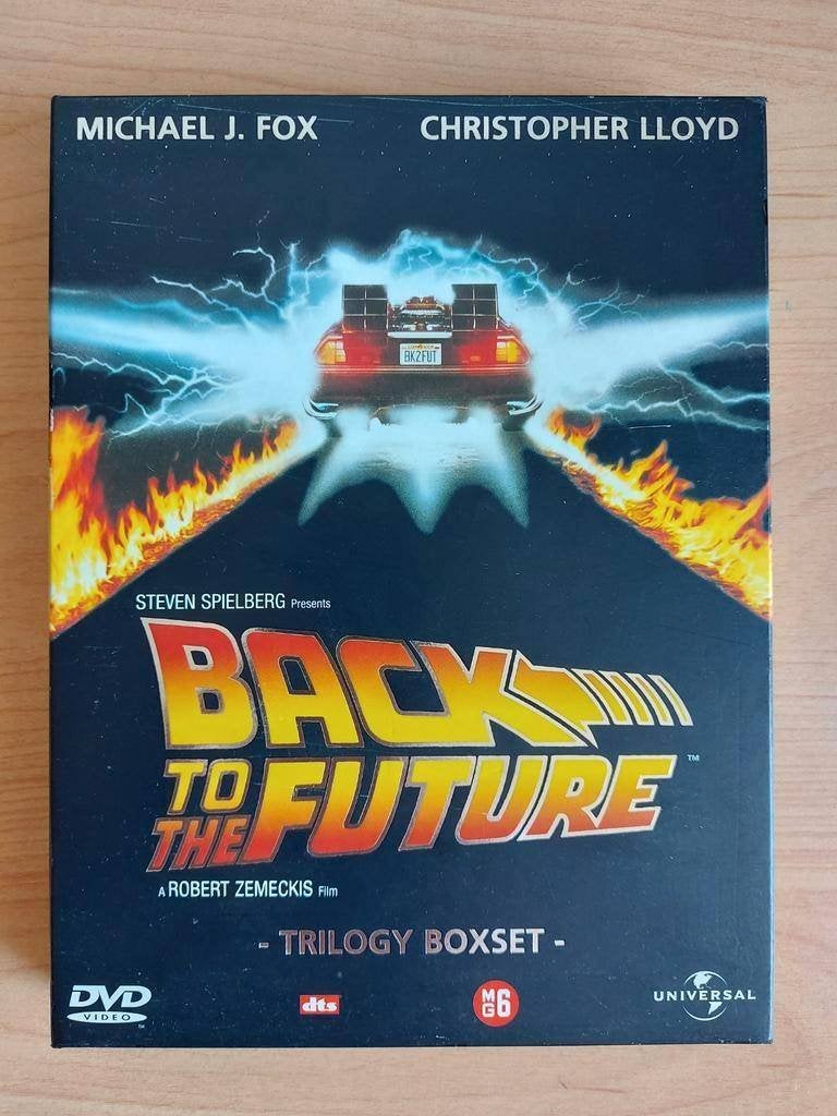 Back to the Future Trilogy Box deel 1,2 en 3 Michael J Fox, Alle leeftijden, Ophalen of Verzenden, Zo goed als nieuw, Actiekomedie
