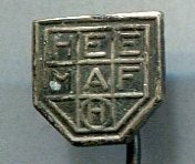 Heemaf - Hengelo metaalfabrieken speldje ( P_078), Verzamelen, Verzenden, Zo goed als nieuw, Merk, Speldje of Pin