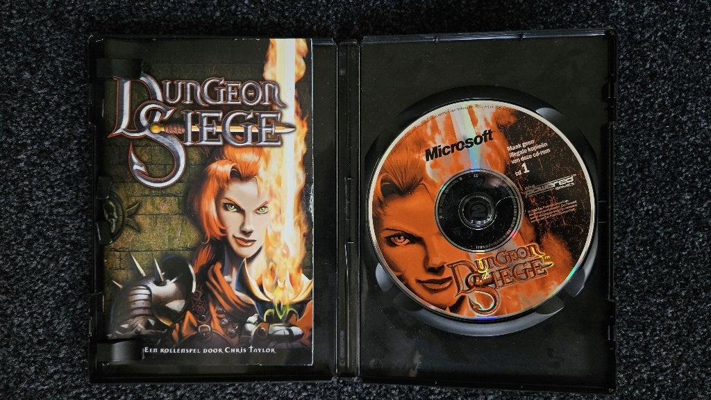 Dungeon Siege - PC-CD games, Gebruikt, 1 speler, Eén computer, Ophalen of Verzenden