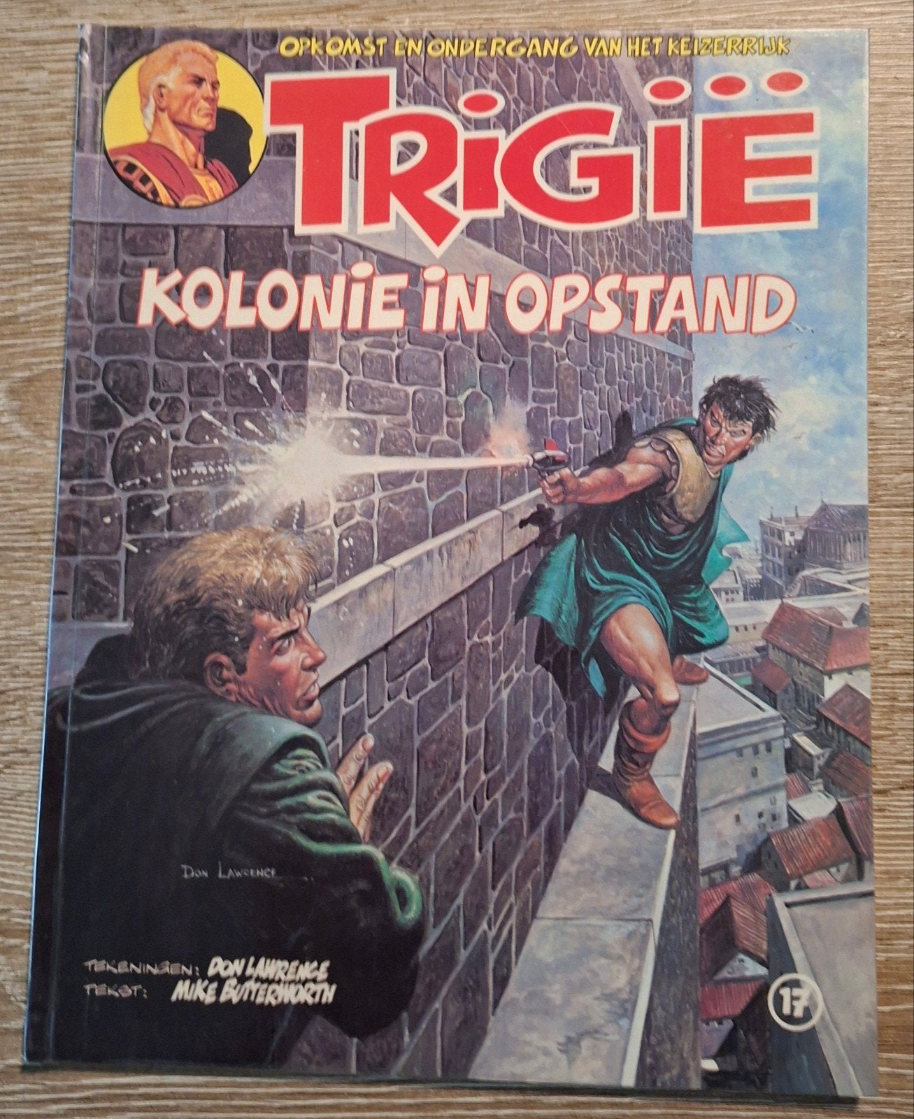Trigië: nr 17, Eén stripboek, Ophalen of Verzenden, Gelezen