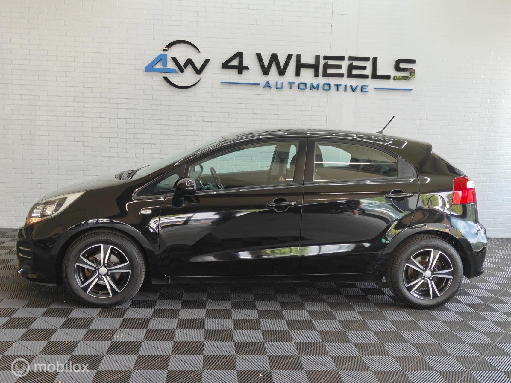 Kia Rio 1.2 CVVT ComfortLine, Auto's, 1027 kg, 450 kg, 4 cilinders, Zwart