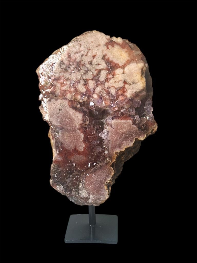 Pink Amethyst on stand, Ophalen of Verzenden, Mineraal