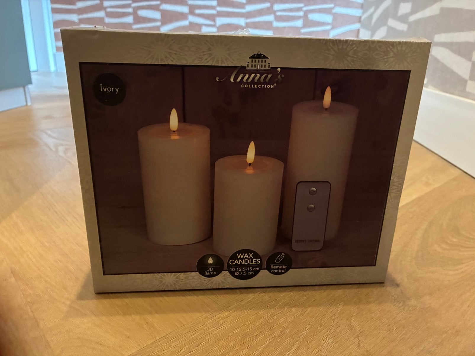 Anna’s collection LED set stomp kaarsen, Huis en Inrichting, Woonaccessoires | Kandelaars en Kaarsen, Overige materialen, Nieuw