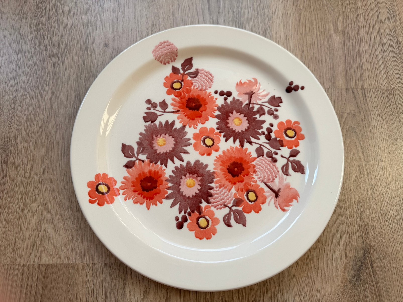 Emma Bridgewater grote serveerschaal “bright dahlia”, Ophalen, Serveerschaal, Rond, Nieuw