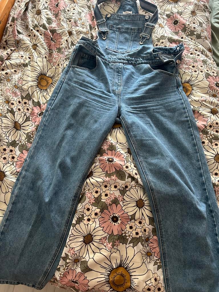 Cache Cache Denim Salopette Maat 38, Ophalen of Verzenden, Zo goed als nieuw, Maat 38/40 (M), Blauw