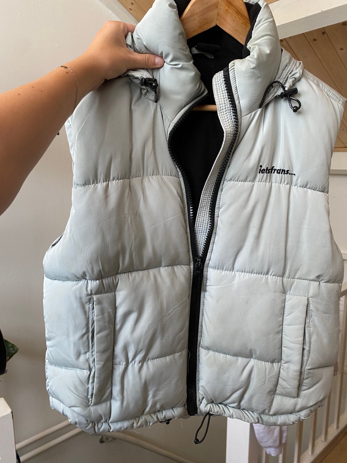 Iets frans bodywarmer, Kleding | Dames, Ophalen of Verzenden, Zo goed als nieuw, Maat 38/40 (M)