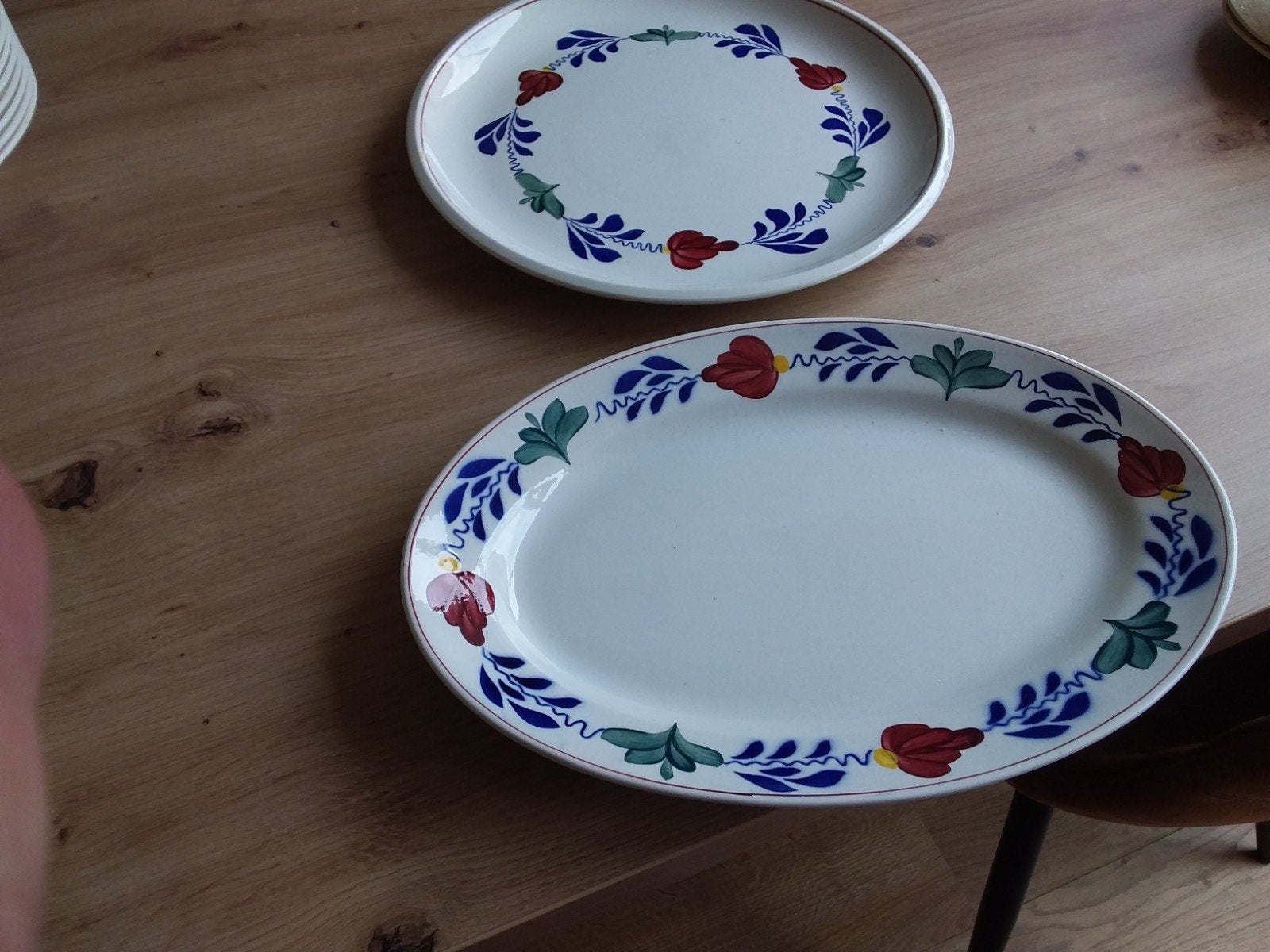 Boerenbont schalen, Huis en Inrichting, Keuken | Servies, Ophalen, Aardewerk, Schaal of Schalen