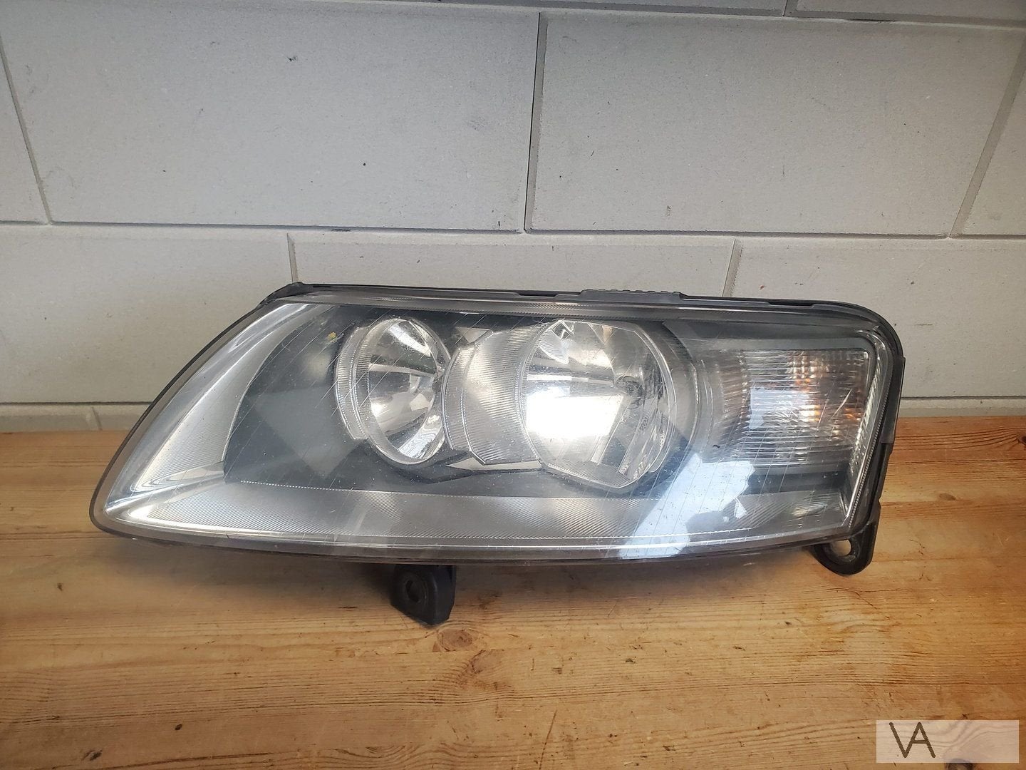 Audi A6 4f 2004 - 2008 koplamp links halogeen €75 4F0941003a, Auto-onderdelen, Verlichting, Audi, Gebruikt, Ophalen of Verzenden