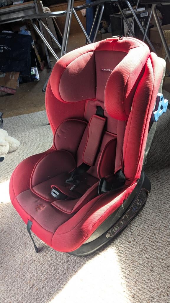 Draaibare X-adventure autostoel rood, Ophalen