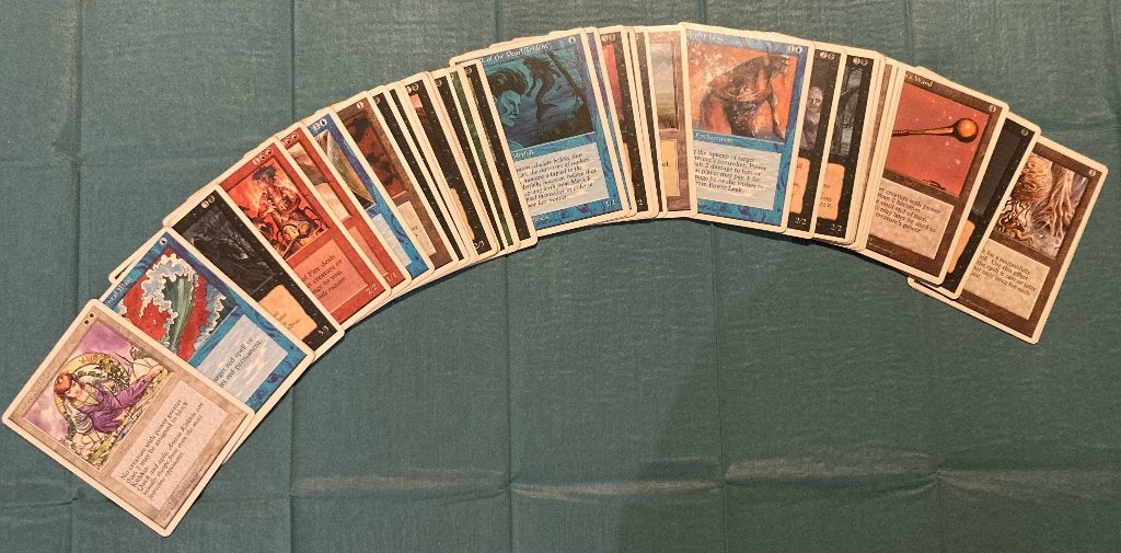 MTG kaarten 1995 core set Fourth Edition, Ophalen of Verzenden, Zo goed als nieuw, Meerdere kaarten