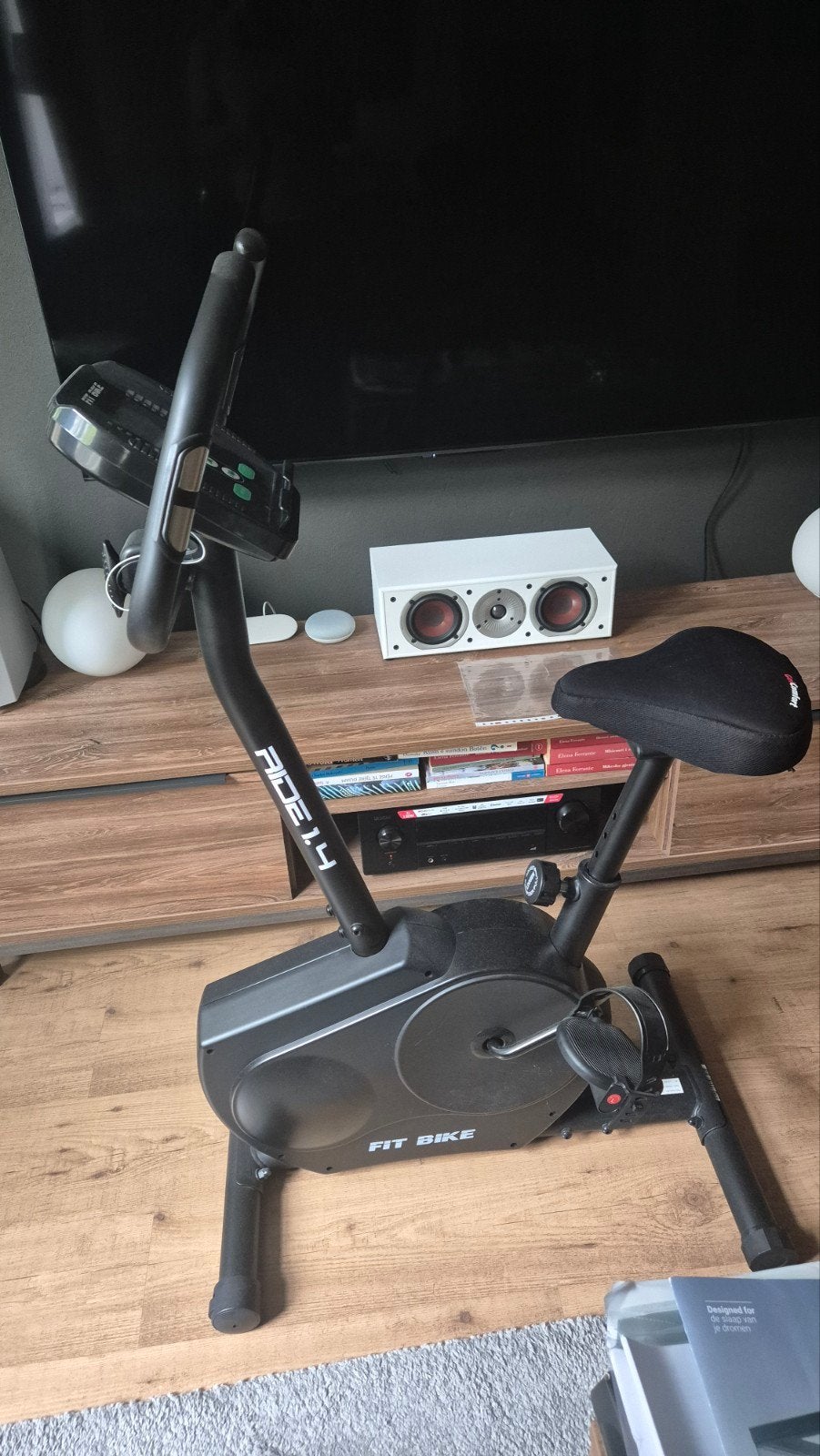 Fit Bike Ride 1.4 Hometrainer - Zo goed als nieuw, Sport en Fitness, Ophalen, Armen, Zo goed als nieuw, Metaal