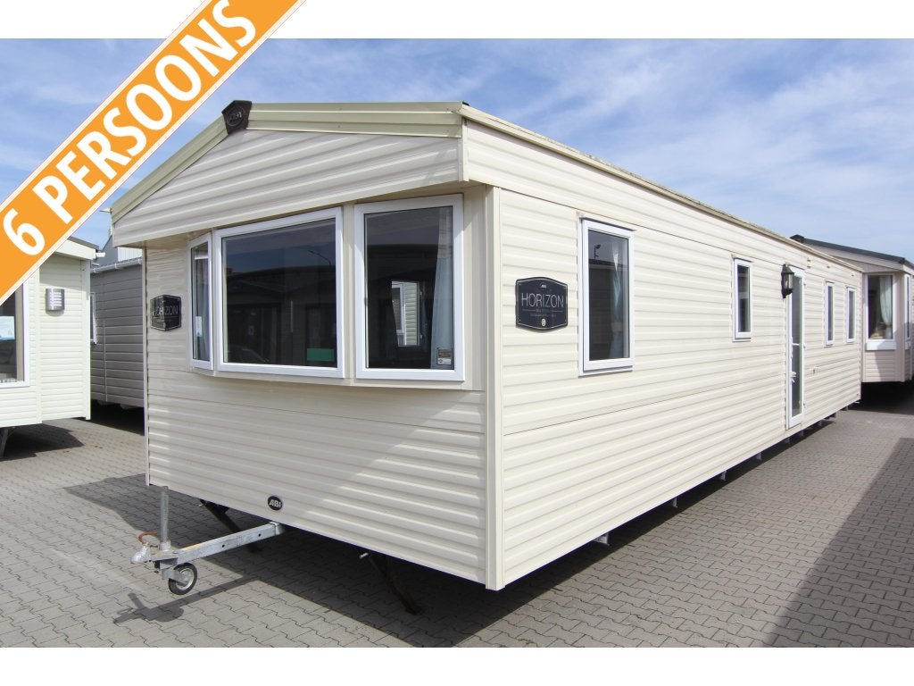 Stacaravan ABI Horizon - DUBBELGLAS - 3 slaapkamers (6PERS.), Tot en met 6