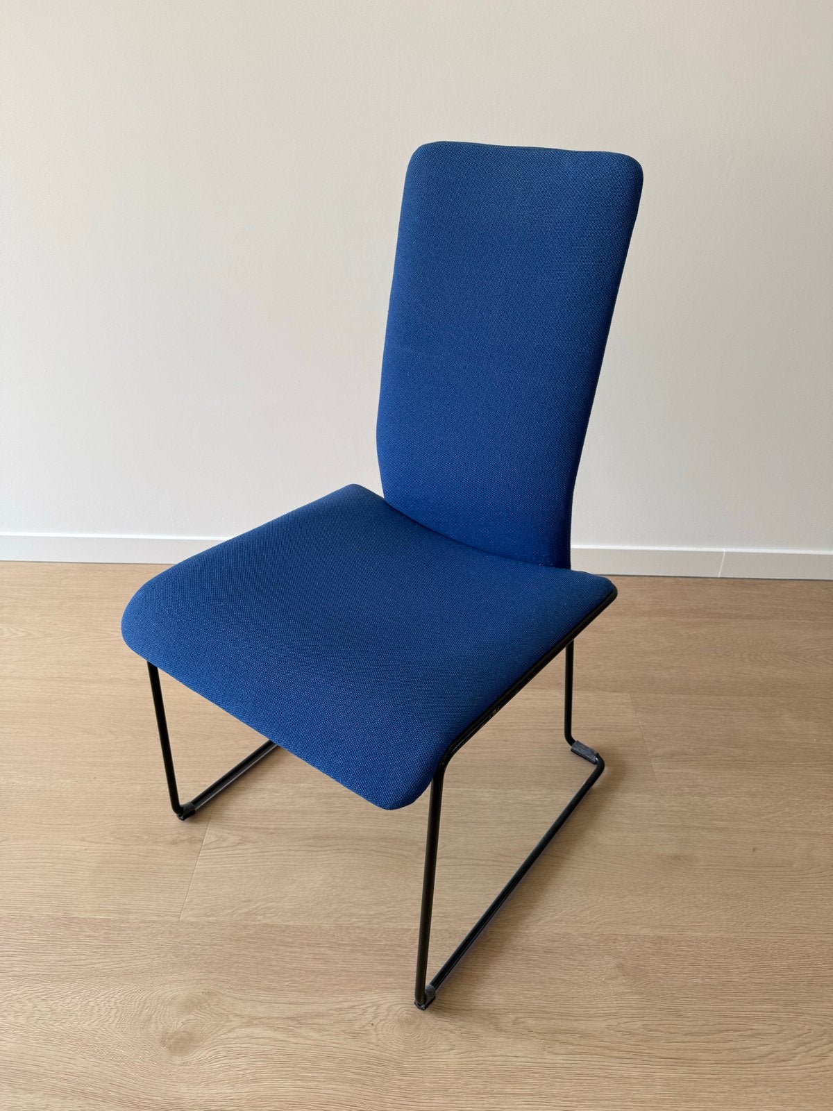 6 Walter Antonis stoelen Hennie de Jong, Ophalen, Gebruikt, Blauw, Vijf, Zes of meer stoelen