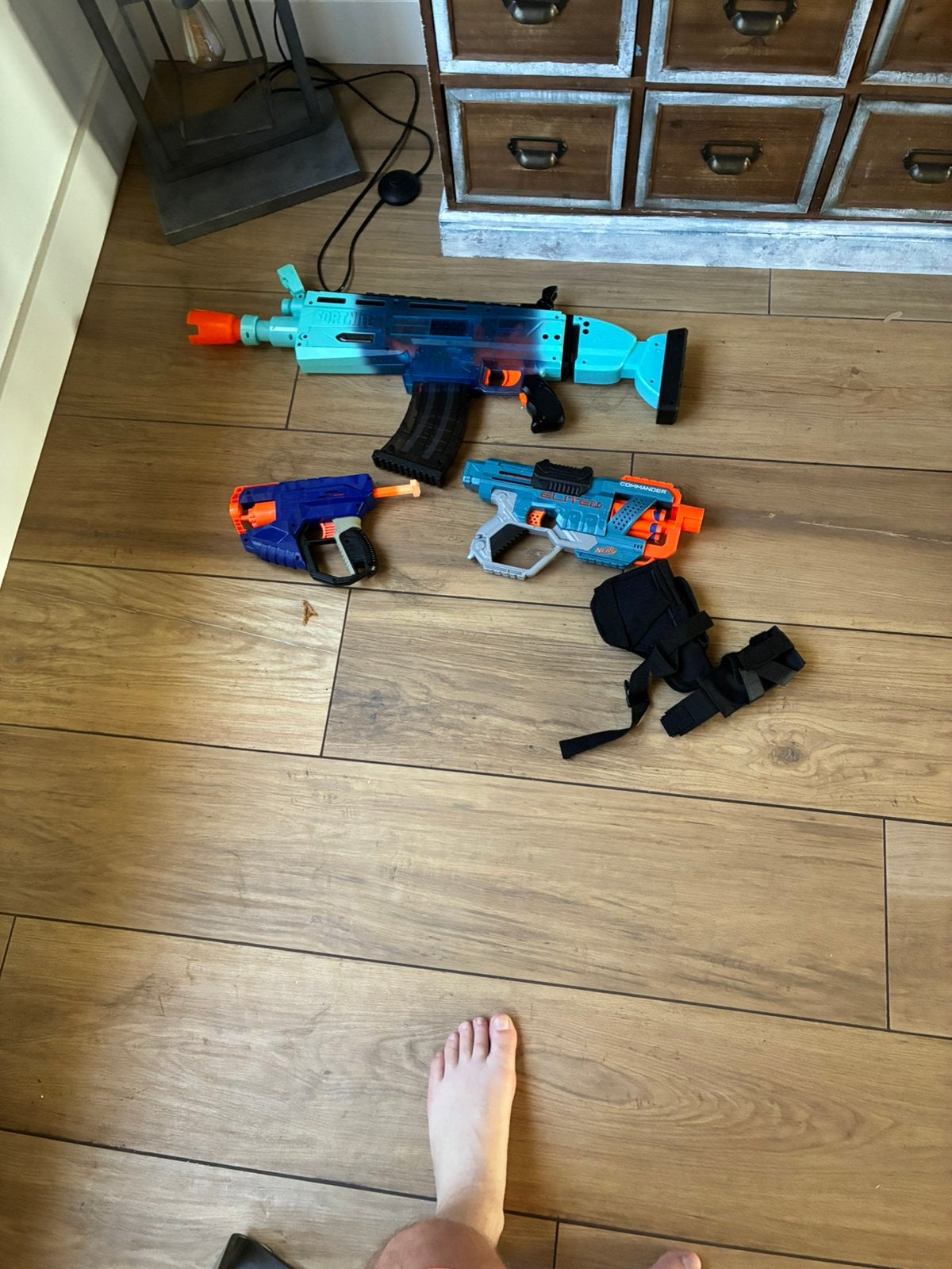 Nerf Gun Set: Fortnite Blaster, Commander & Vest, Ophalen, Gebruikt