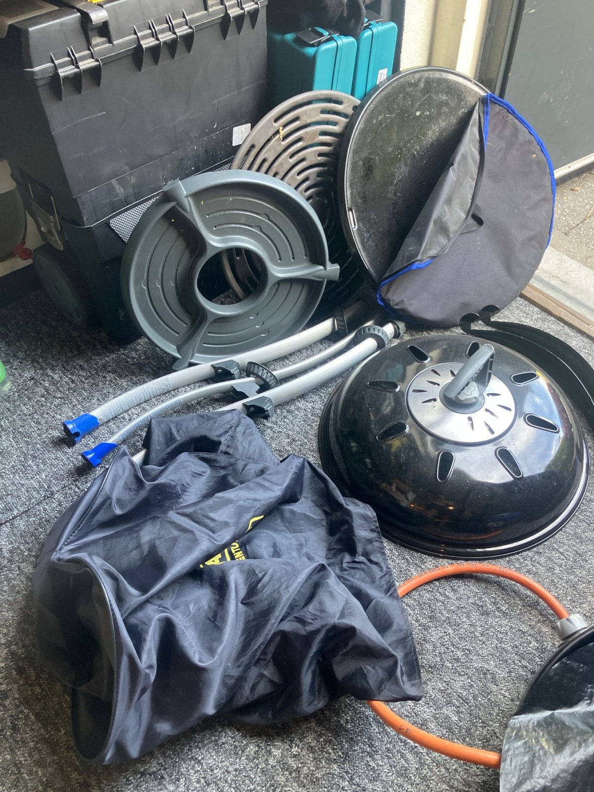 Cadac carri chef, Ophalen, Gebruikt