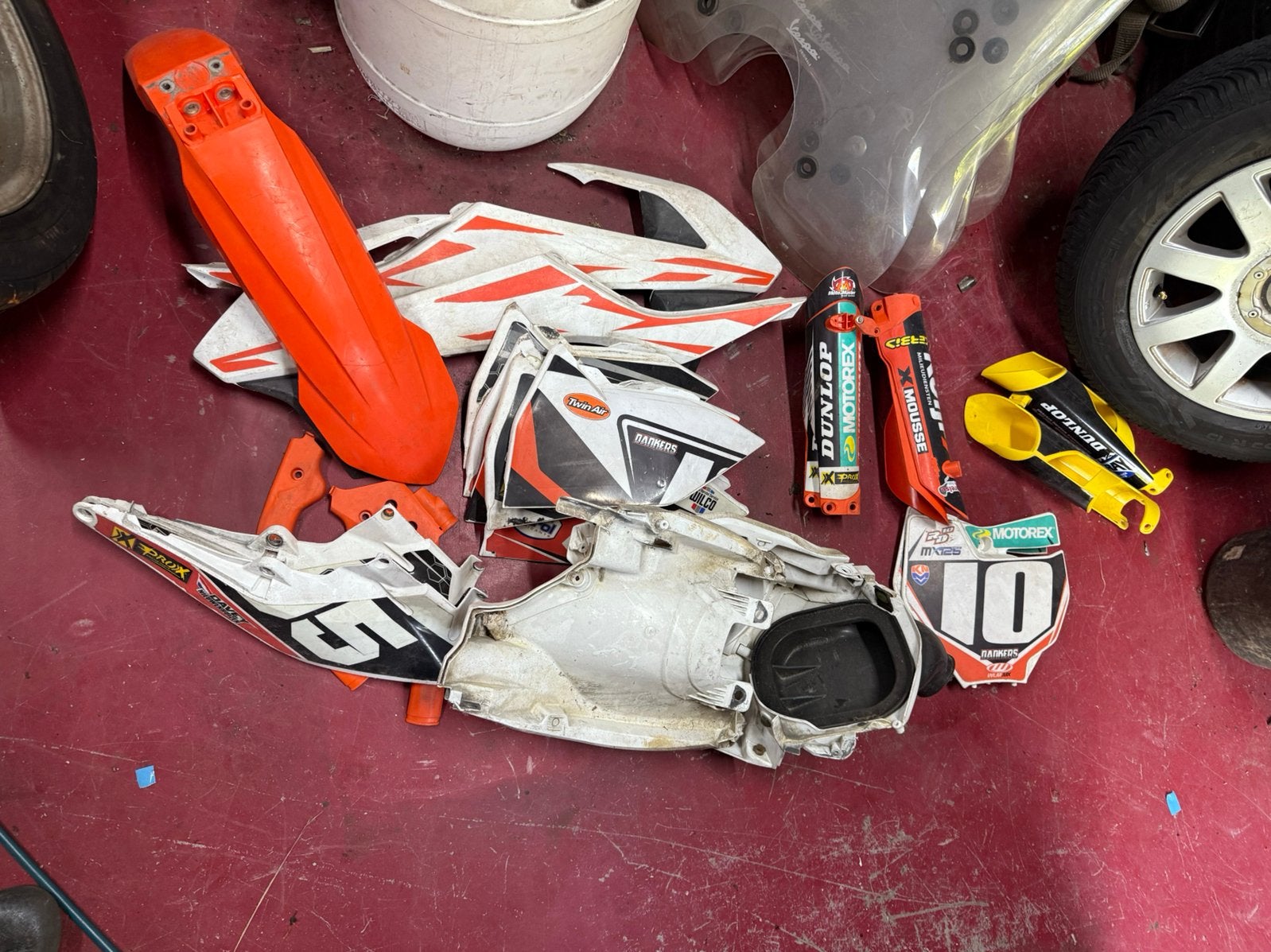 Ktm 125 sx kappen, Ophalen of Verzenden