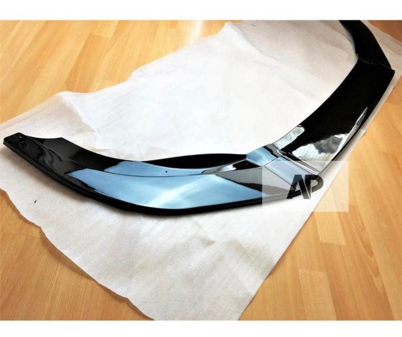 VW Golf 6 VI R20 R bumperlip glans zwart 2008-2013 nieuw, Ophalen of Verzenden, H, H, H