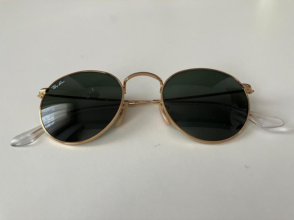 Nw Ray Ban zonnebril De Ray-Ban Round Metal Gradient RB3447, Overige kleuren, Nieuw, Ophalen of Verzenden, Ray-Ban