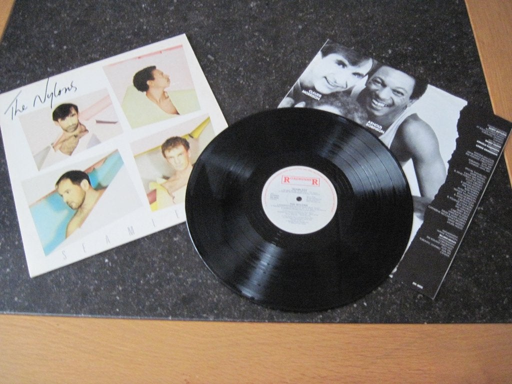 The Nylons - Seamless (LP), Gebruikt, 1980 - 1989, Ophalen of Verzenden, Inclusief binnenhoes