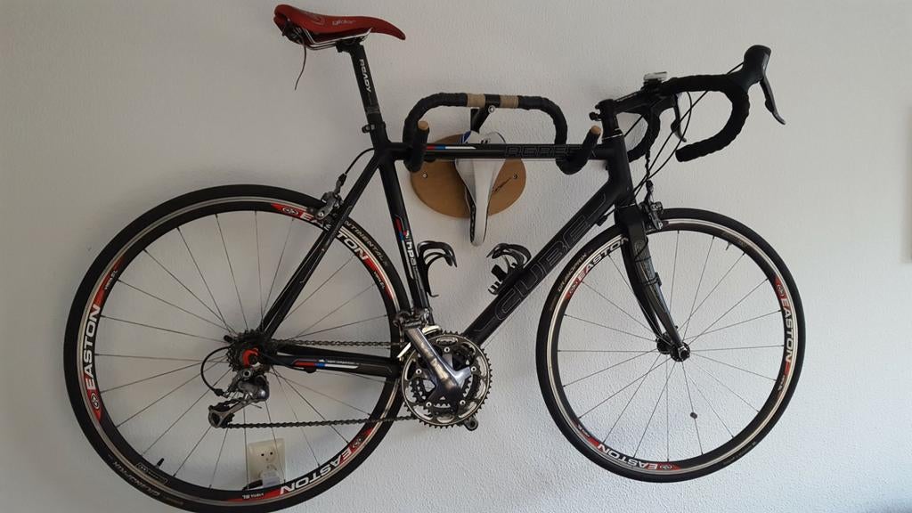 Cube racefiets, zwart, met lichte schade, Fietsen en Brommers, Fietsen | Racefietsen, Overige merken, Gebruikt, Aluminium, Ophalen of Verzenden