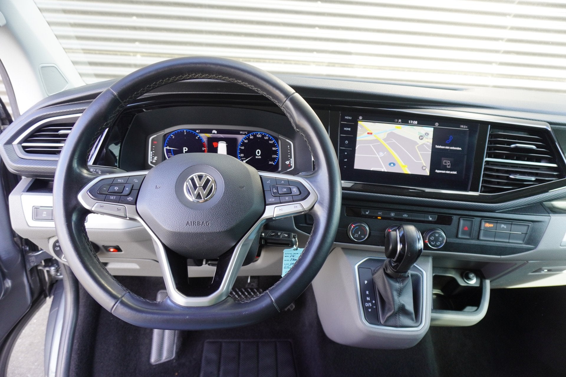 Volkswagen Transporter 199pk Automaat 4x4 Bulli Dubbele cabi, Auto's, Automaat, Gebruikt, Euro 6, 4 cilinders