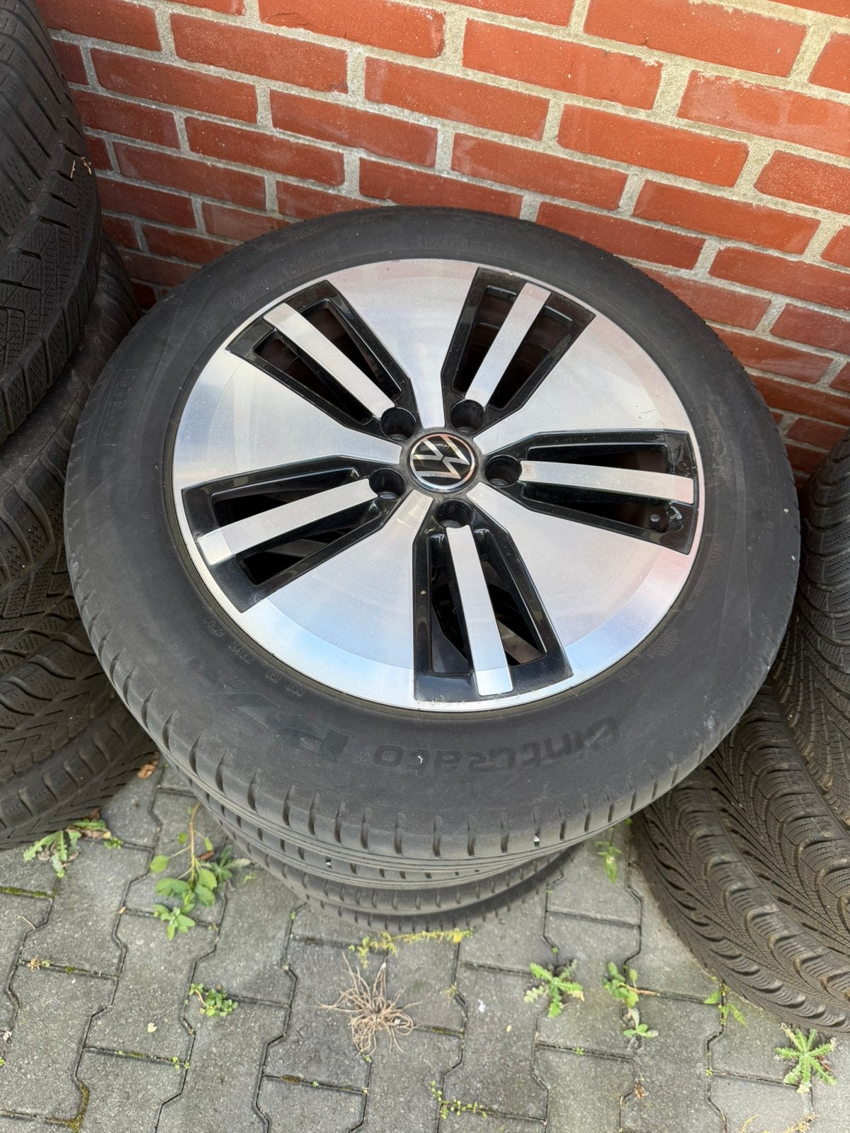 215/55/17 5.5mm vw golf passat velgen, Banden en Velgen, 17 inch, Ophalen of Verzenden, Personenwagen