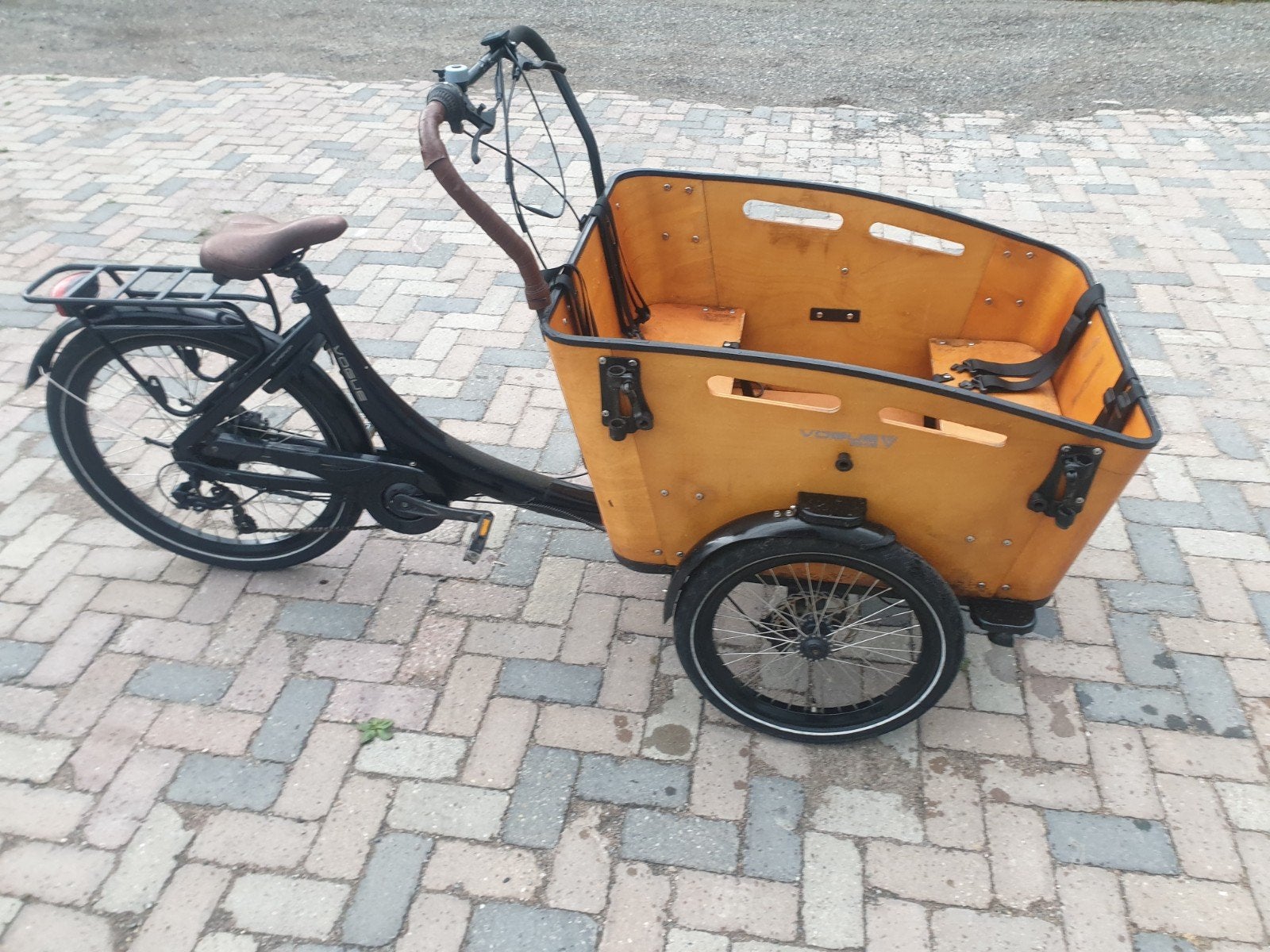 Elektrische bakfiets Vogue Carry 3, Ophalen, 4 kinderen of meer