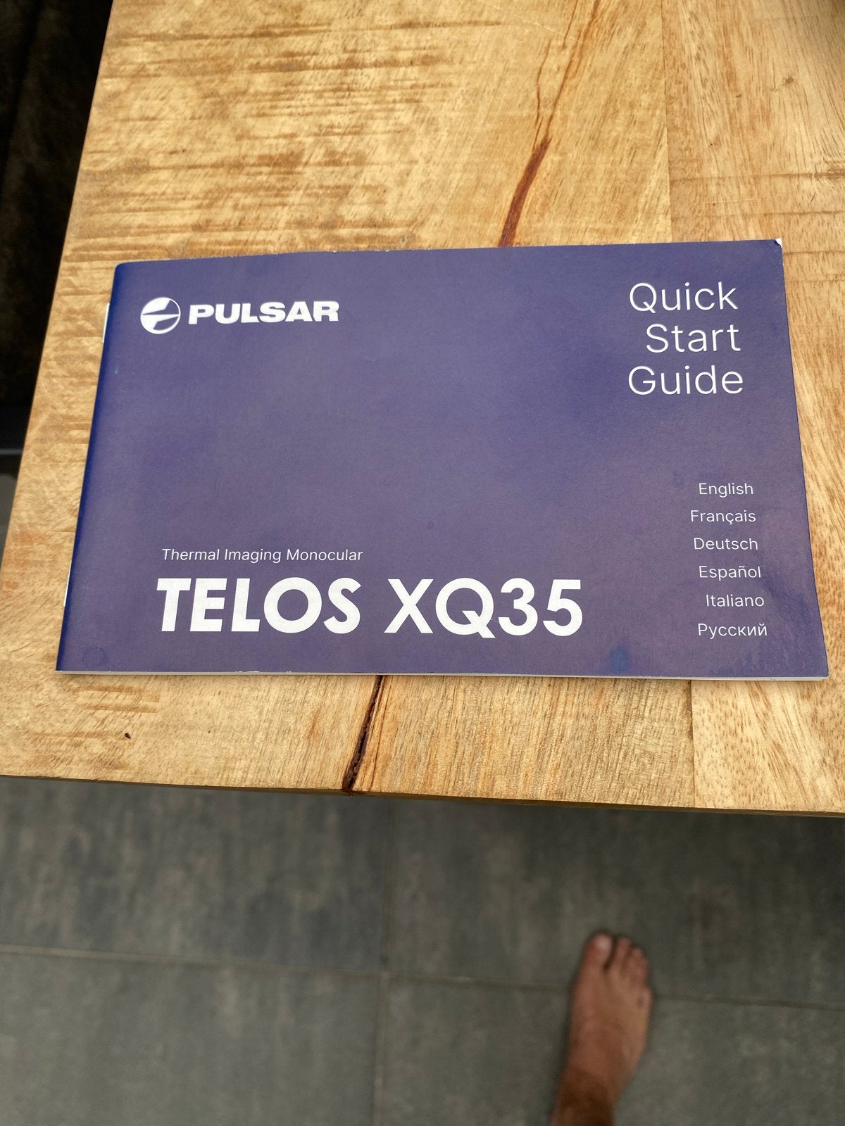 Pulsar Telos XQ35 Warmtebeeld Monoculair - Nieuw in doos, Minder dan 8x, Overige typen, Nieuw, Ophalen of Verzenden