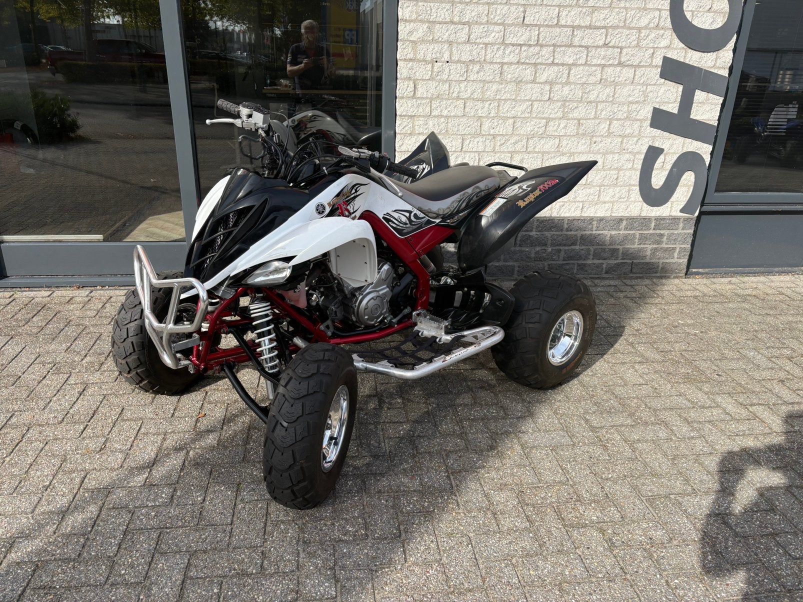 Te koop nette yamaha raptor 700, 700 cc, 11 kW of minder, 1 cilinder