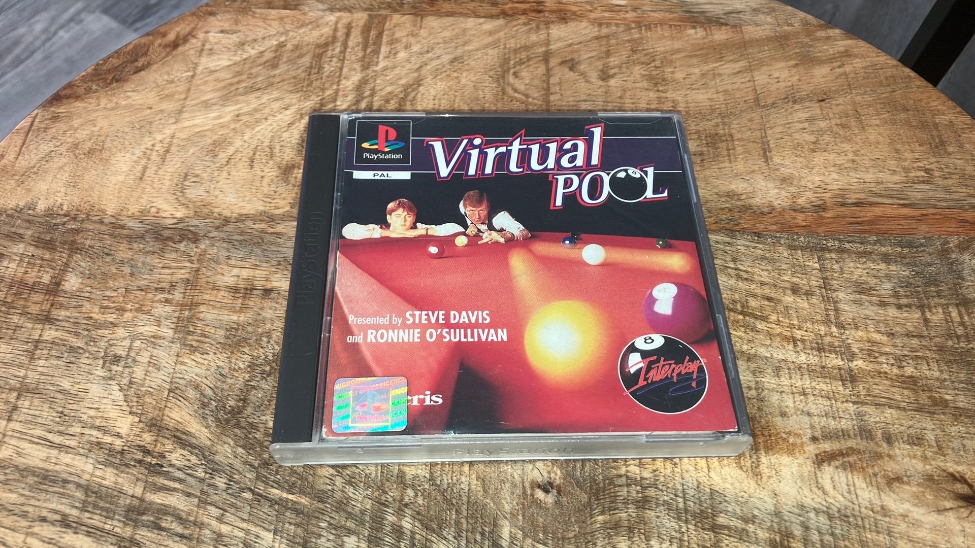 Virtual Pool PlayStation 1, 1 speler, Ophalen of Verzenden, Zo goed als nieuw, Vanaf 3 jaar