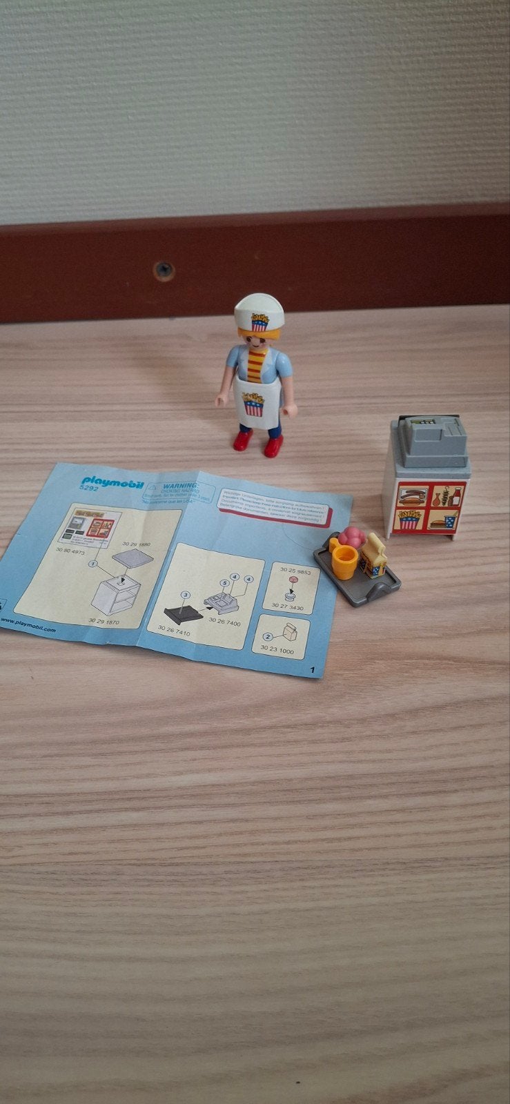 Playmobil 5292 Serveerster met kassa, Gebruikt, Complete set, Ophalen of Verzenden, Figuren