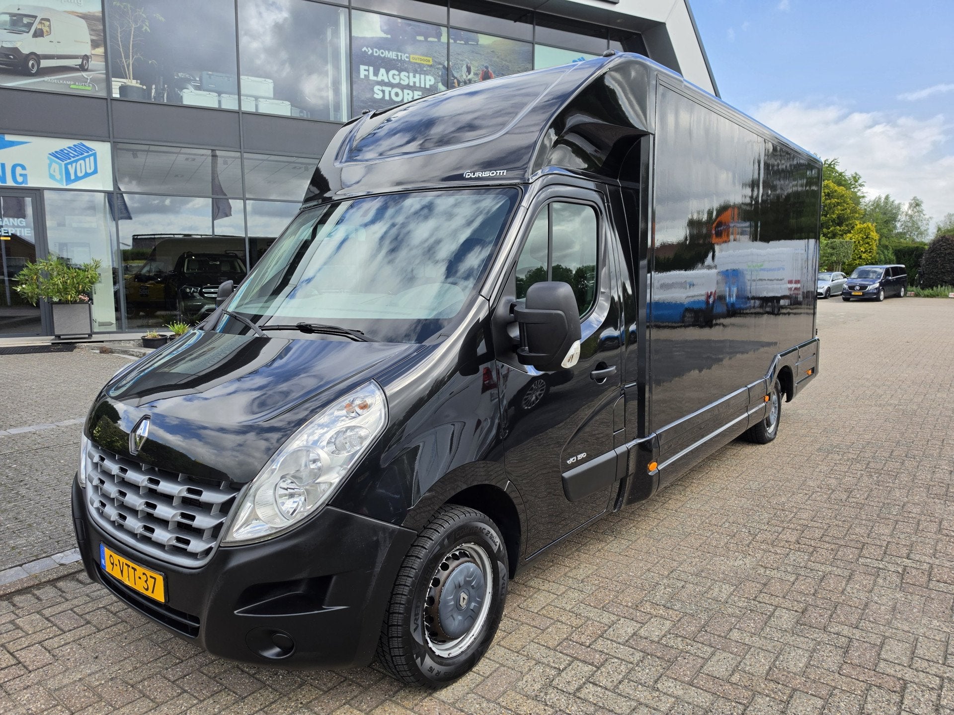 Renault Master polyvolume 150 CDI Handgeschakeld * Luchtveri, Auto's, Bestelauto's, Stof, Gebruikt, Zwart, 4 cilinders