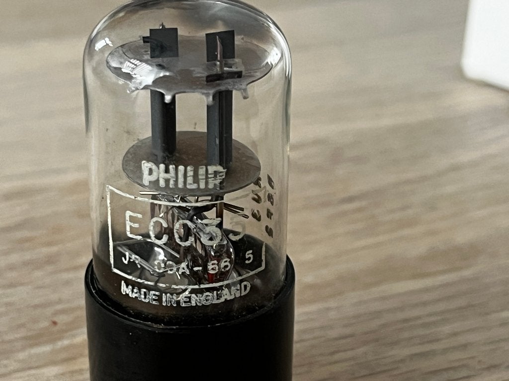 ECC35 Philips Mullard (6sl7), Audio, Tv en Foto, Buizenversterkers, Ophalen of Verzenden, Buis of Buizen