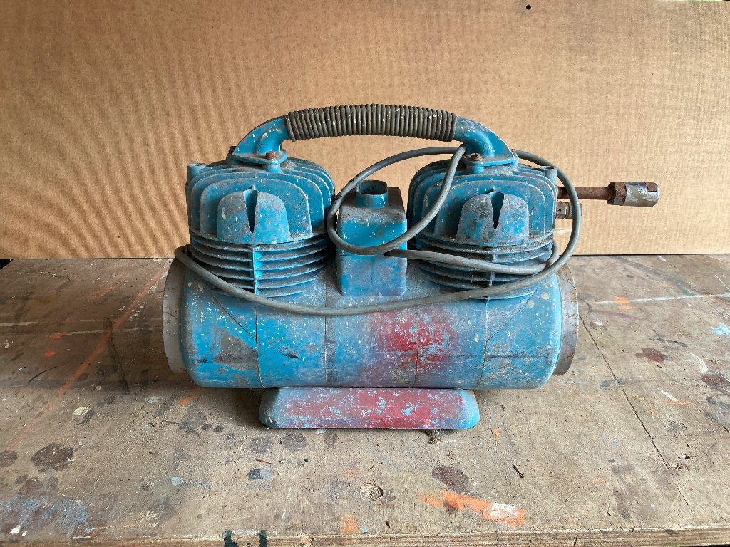 Köllmann Handy II tankloze compressor - 380 V, Ophalen, Gebruikt, 200 tot 400 liter/min, Minder dan 6 bar