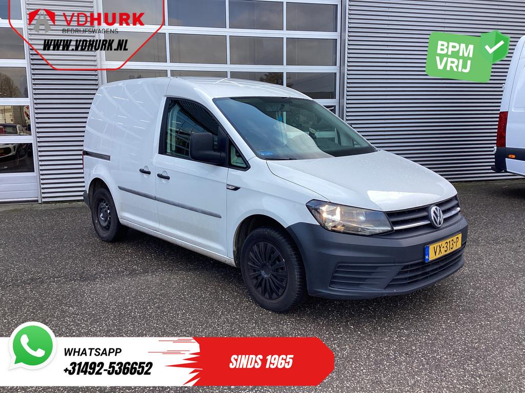 Volkswagen Caddy 2.0 TDI EXPORT DB-riem VV/ E6/ Airco/ Trekh, Auto's, Voorwielaandrijving, Stof, Gebruikt, 4 cilinders