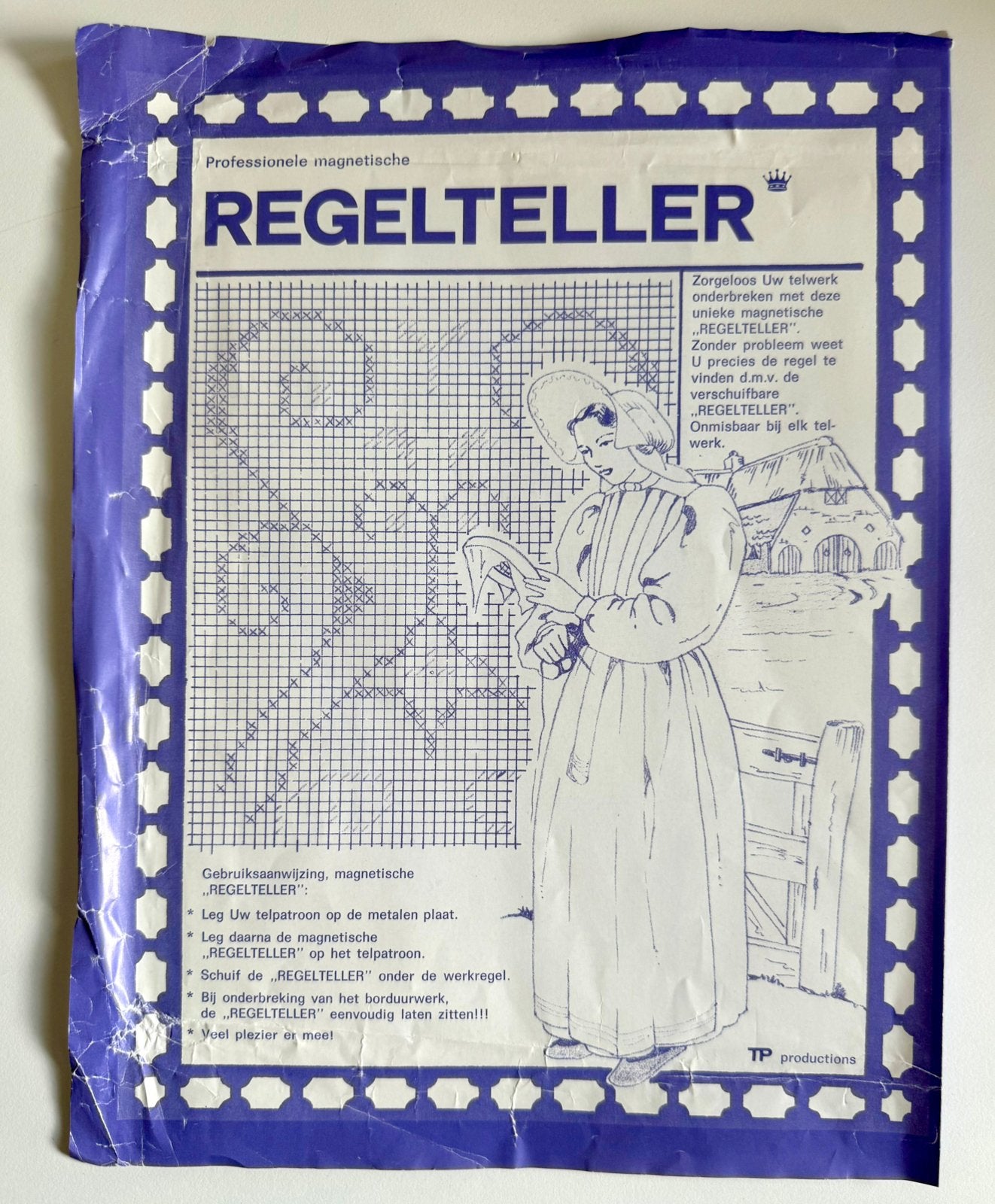 Regelteller voor borduren, Ophalen of Verzenden, Zo goed als nieuw, Patroon
