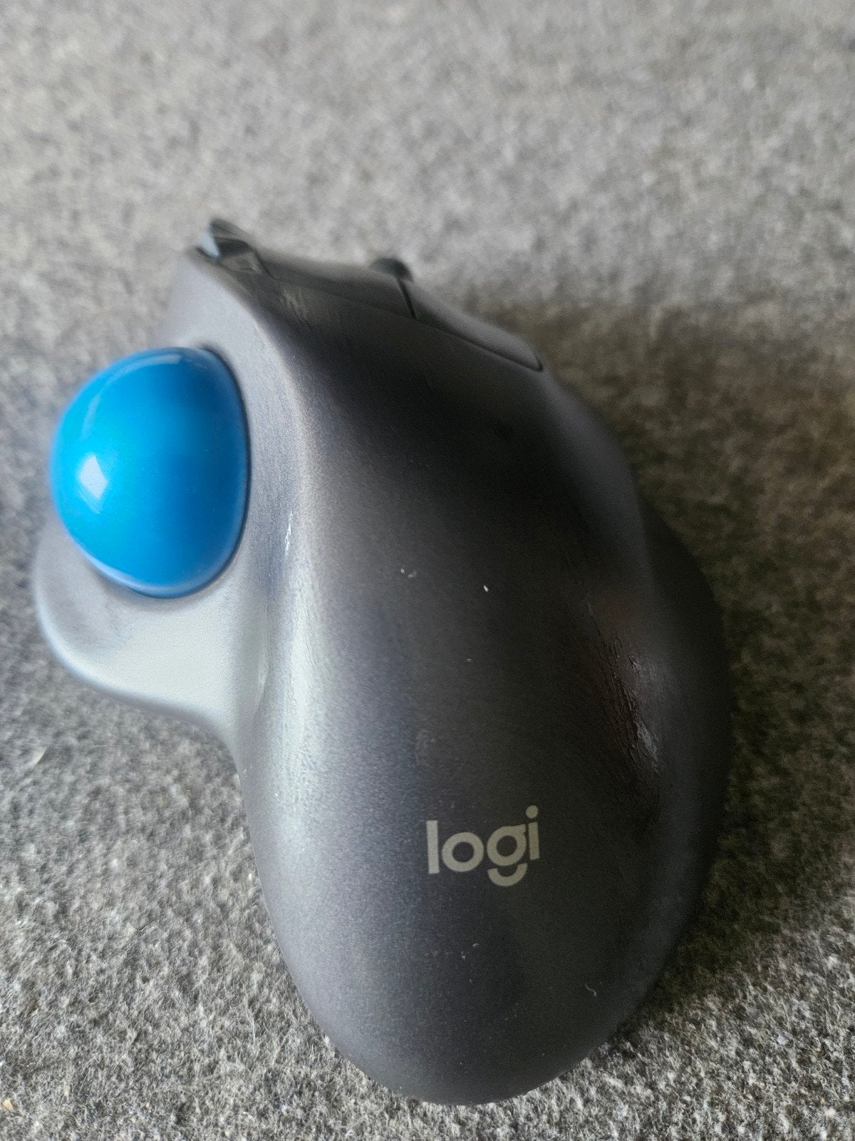 Logitech M570 Ergonomische Draadloze Trackball Muis, Rechtshandig, Muis, Ergonomisch, Verzenden