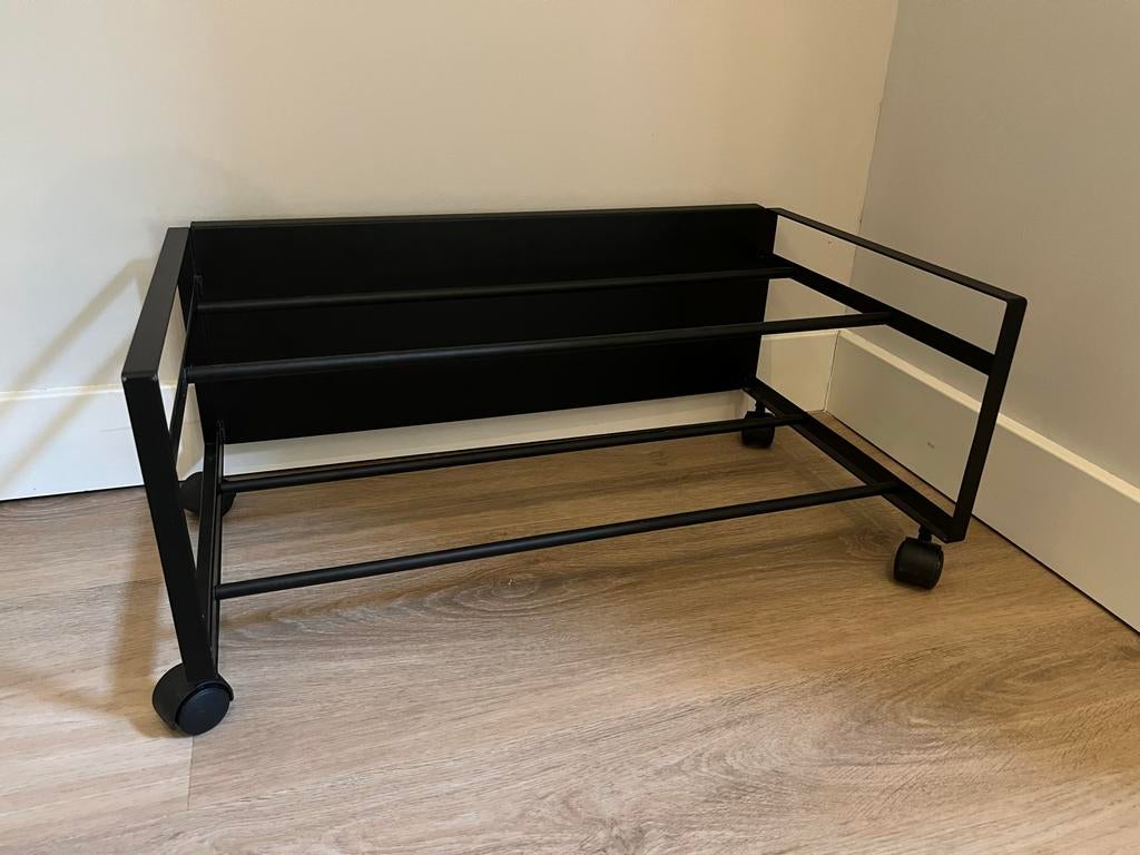 Yamazaki Frame Schoenenrek - Zwart staal, 53x33x23 cm, Ophalen, Gebruikt