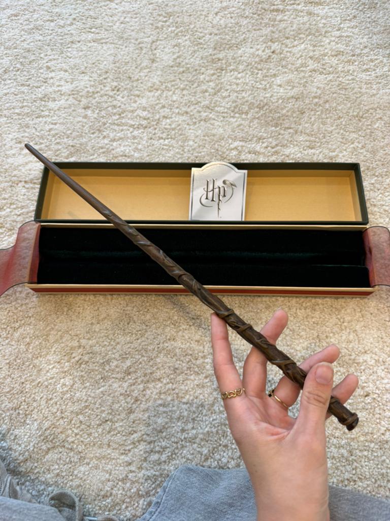 Toverstaf hermione granger, Verzamelen, Harry Potter, Ophalen of Verzenden, Actiefiguurtje