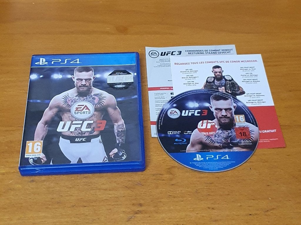 PS4 | EA Sports UFC 3, Spelcomputers en Games, Games | Sony PlayStation 4, Gebruikt, 2 spelers, Ophalen of Verzenden, Vanaf 3 jaar