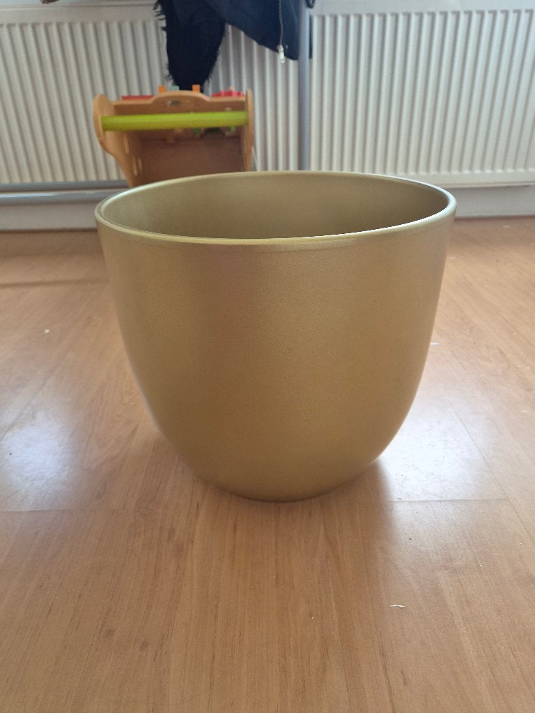 Plantenpot binnen, Rond, Binnen, Zo goed als nieuw, Minder dan 40 cm