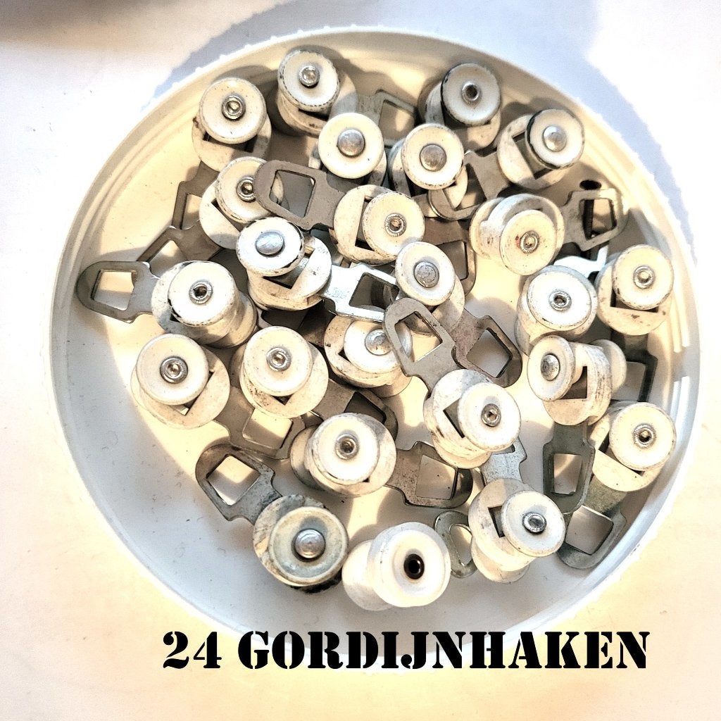 gordijnglijders, gordijnrunners, hollewandankers, deurclip, Ophalen of Verzenden, Kunststof