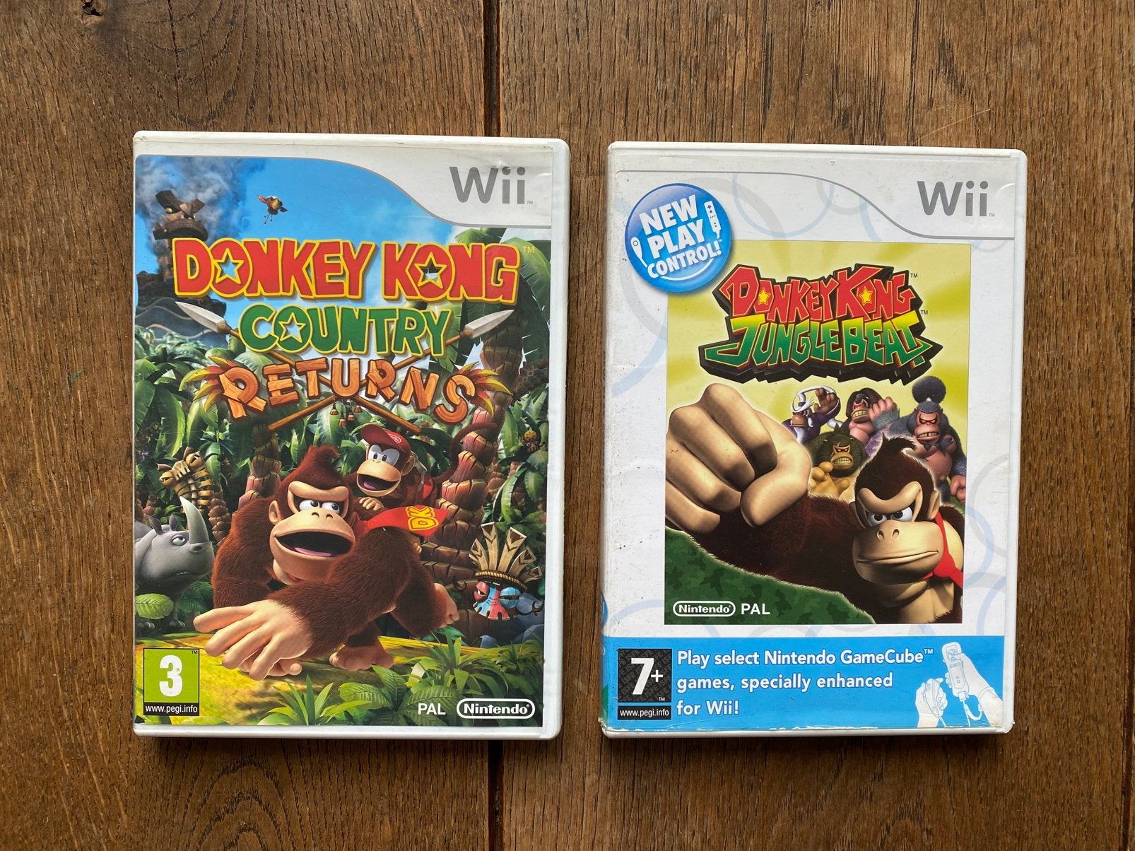 Donkey Kong Country Returns + Jungle Beat, Ophalen of Verzenden, Zo goed als nieuw