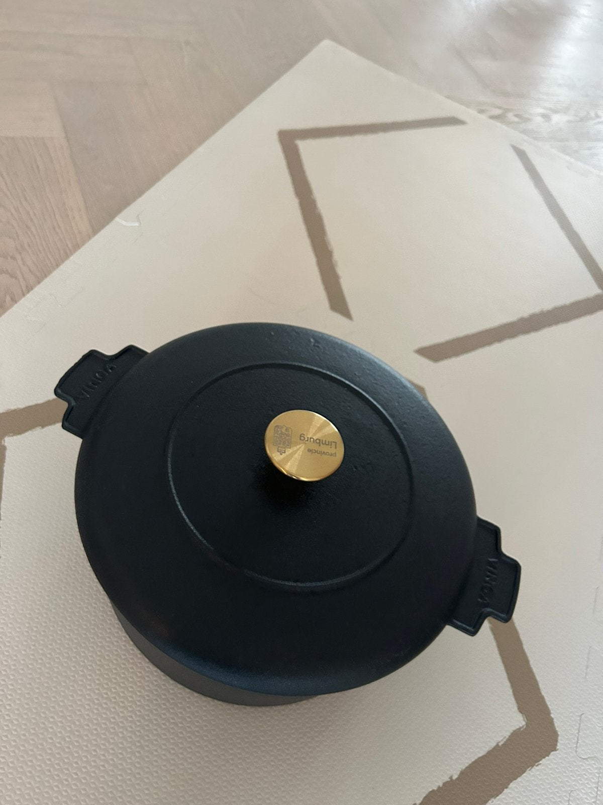 Gietijzeren braadpan zwart, Ophalen of Verzenden, Nieuw, Gietijzer
