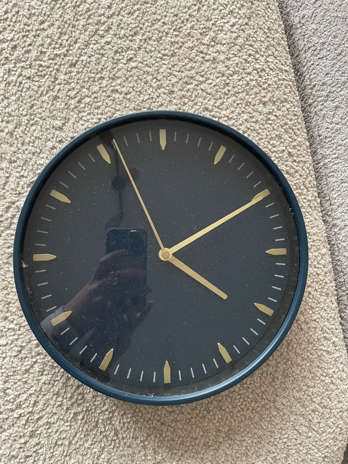 IKEA SKÄRIG Wandklok, Ophalen of Verzenden, Gebruikt, Wandklok